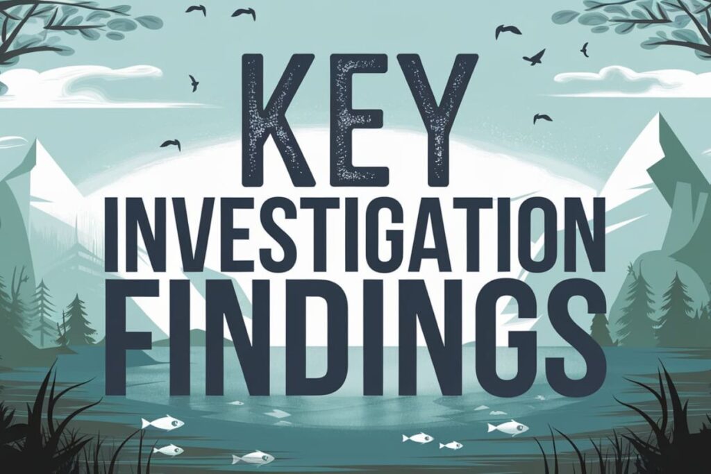 Key Investigation Findings