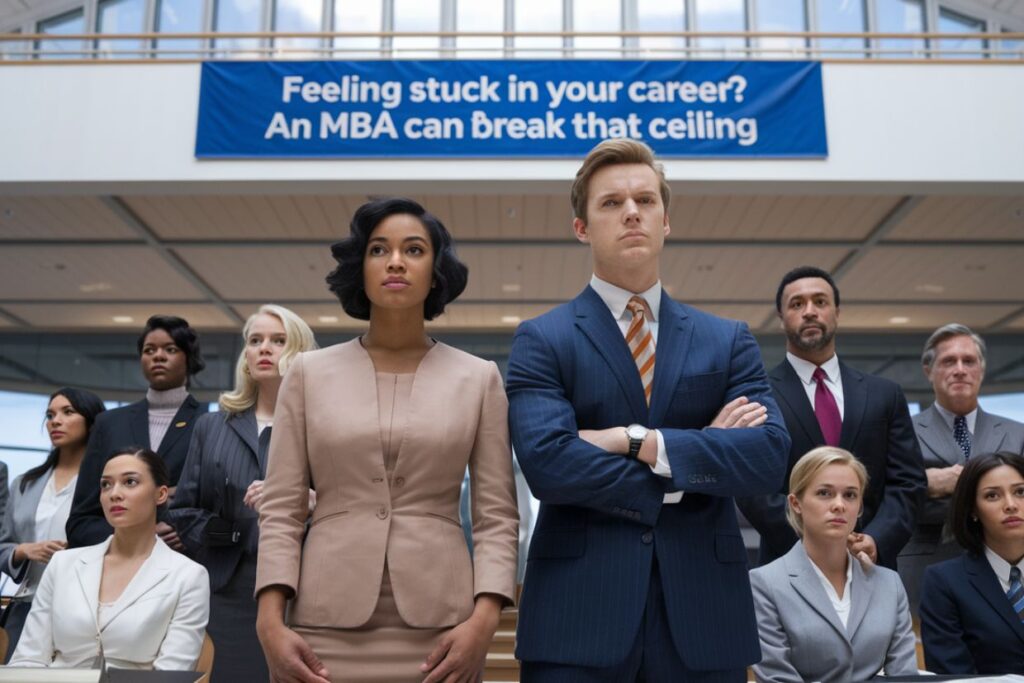 Feeling Stuck in Your Career? An MBA Can Break That Ceiling