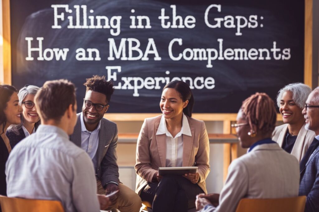 Filling in the gaps: How an MBA Complements Experience