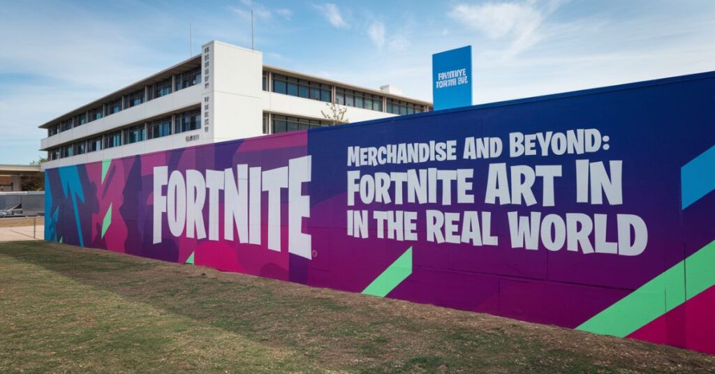 Merchandise and Beyond: Fortnite Art in the Real World