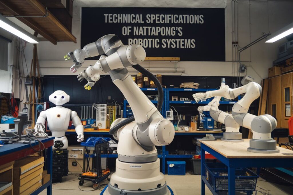 Technical Specifications of Nattapong's Robotic Systems